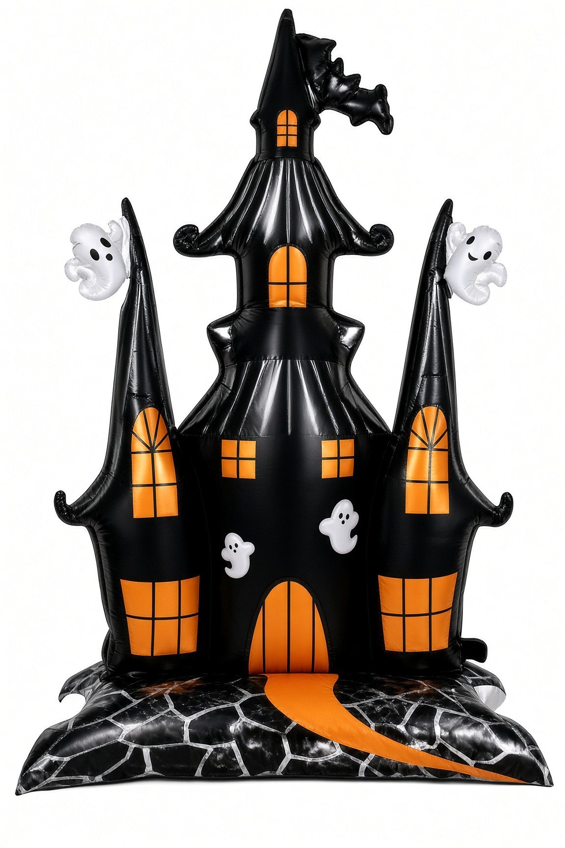 Folyo Balon Halloween Ayaklı Hallowen Şatosu Folyo Balon 150-106 cm