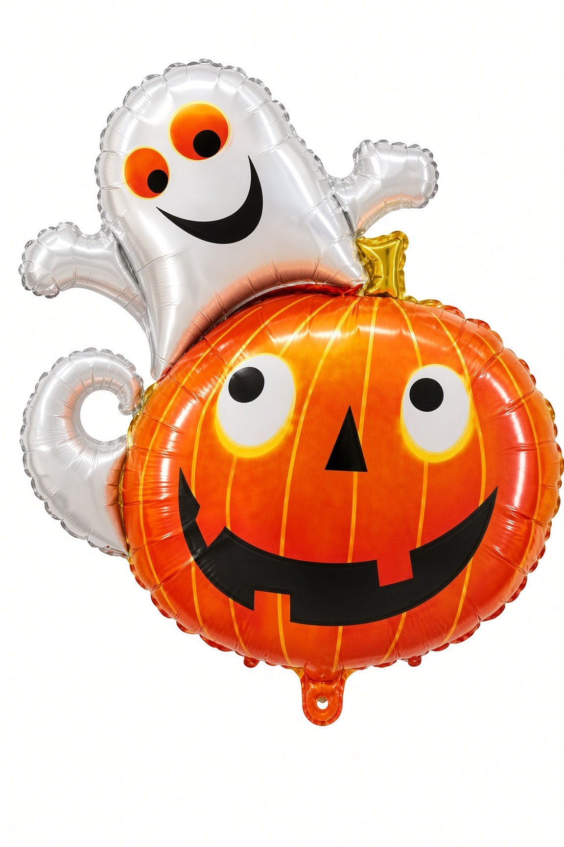Folyo balon Halloween balkabağı hayaletli 80x60cm