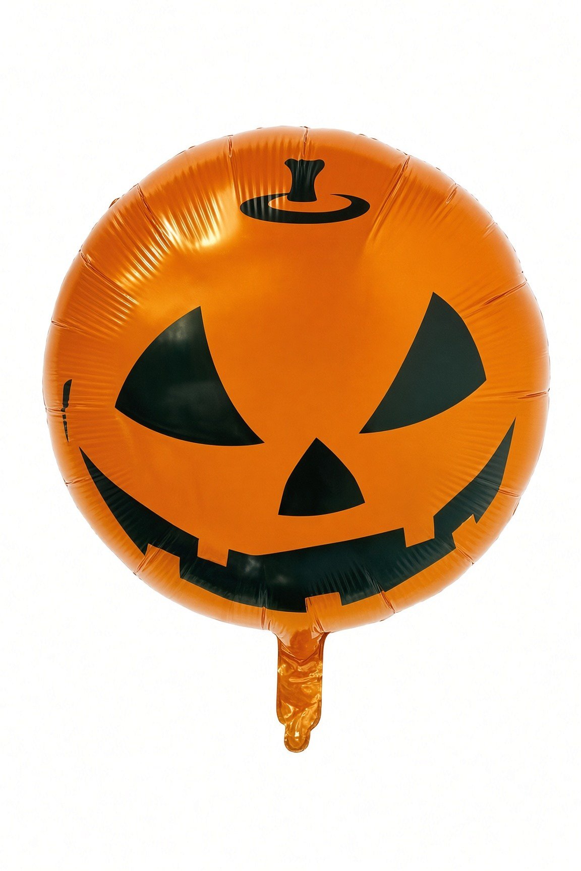 Folyo Balon Halloween Balkabağı Temalı Yuvarlak 18 İnç 45 CM