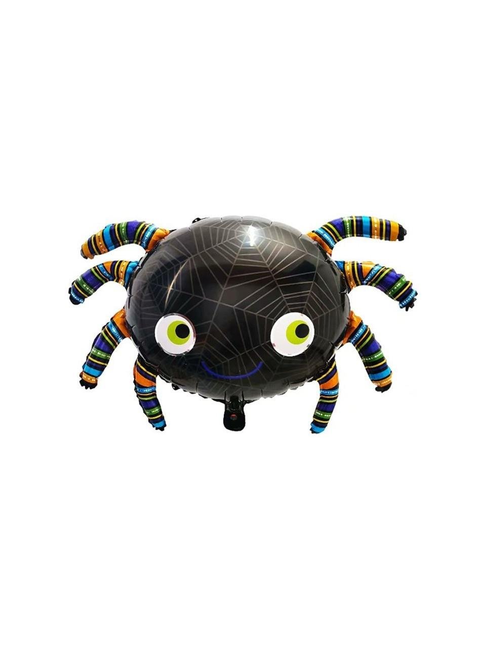 Folyo balon Halloween Cadılar Bayramı Örümcek 82*55 cm siyah               