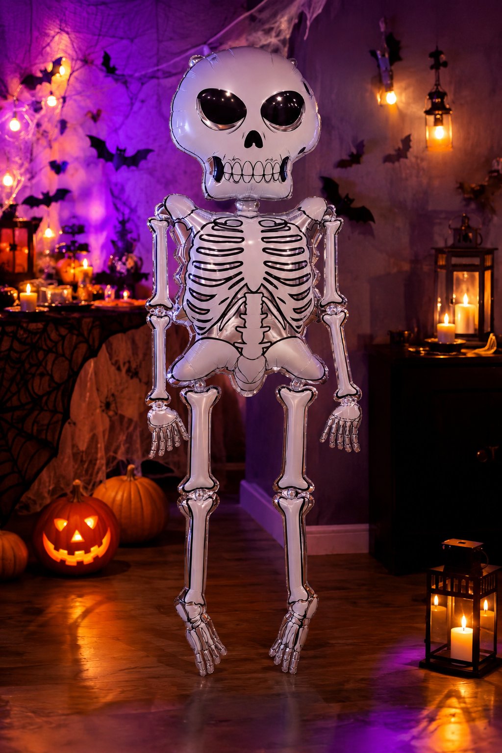 Folyo Balon Halloween iskelet folyo 158*86 cm