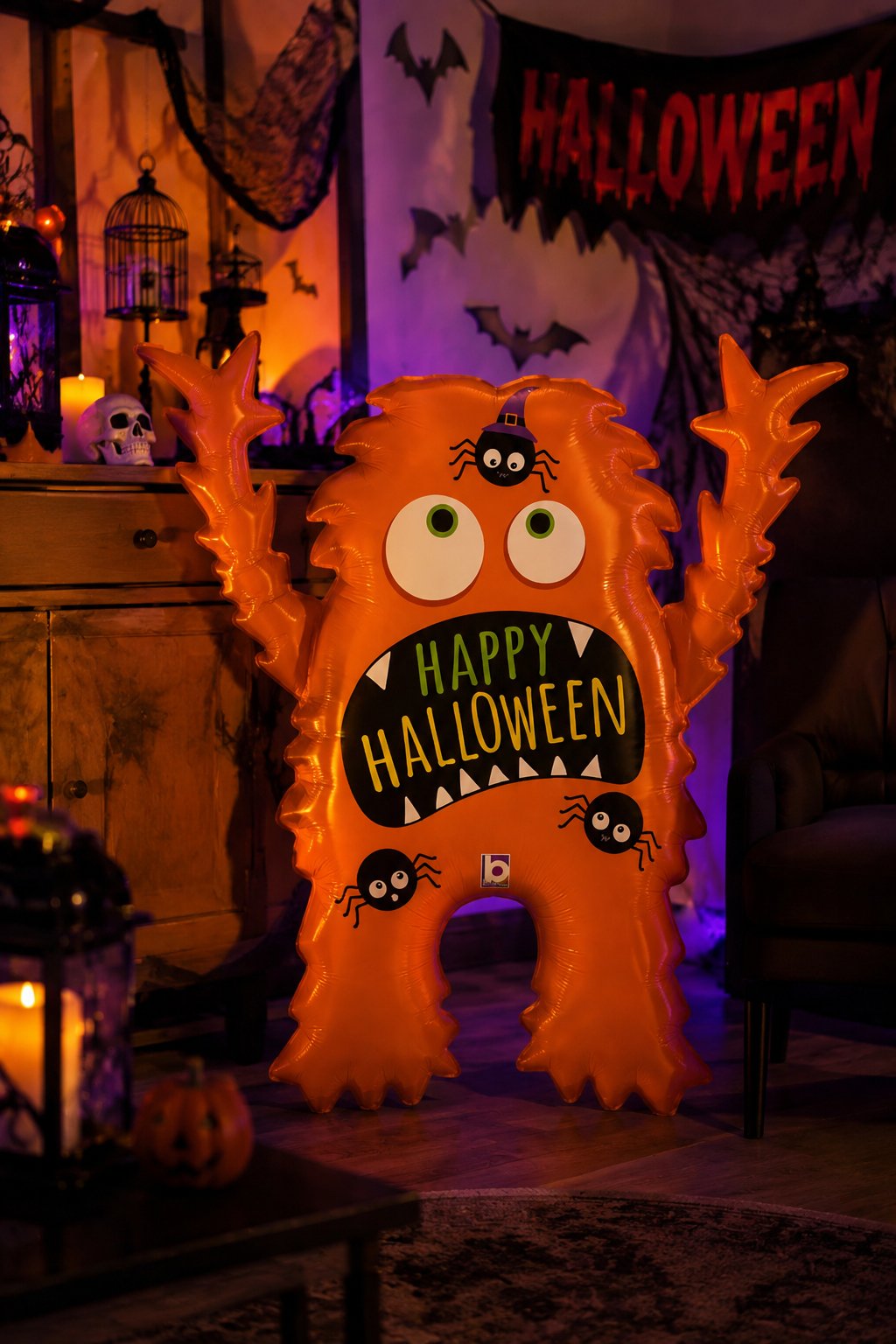 Folyo Balon  Halloween Monster grabo 37inç-94cm