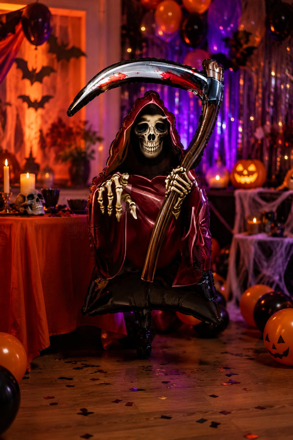 Folyo balon Halloween oraklı hayalet 45x76cm