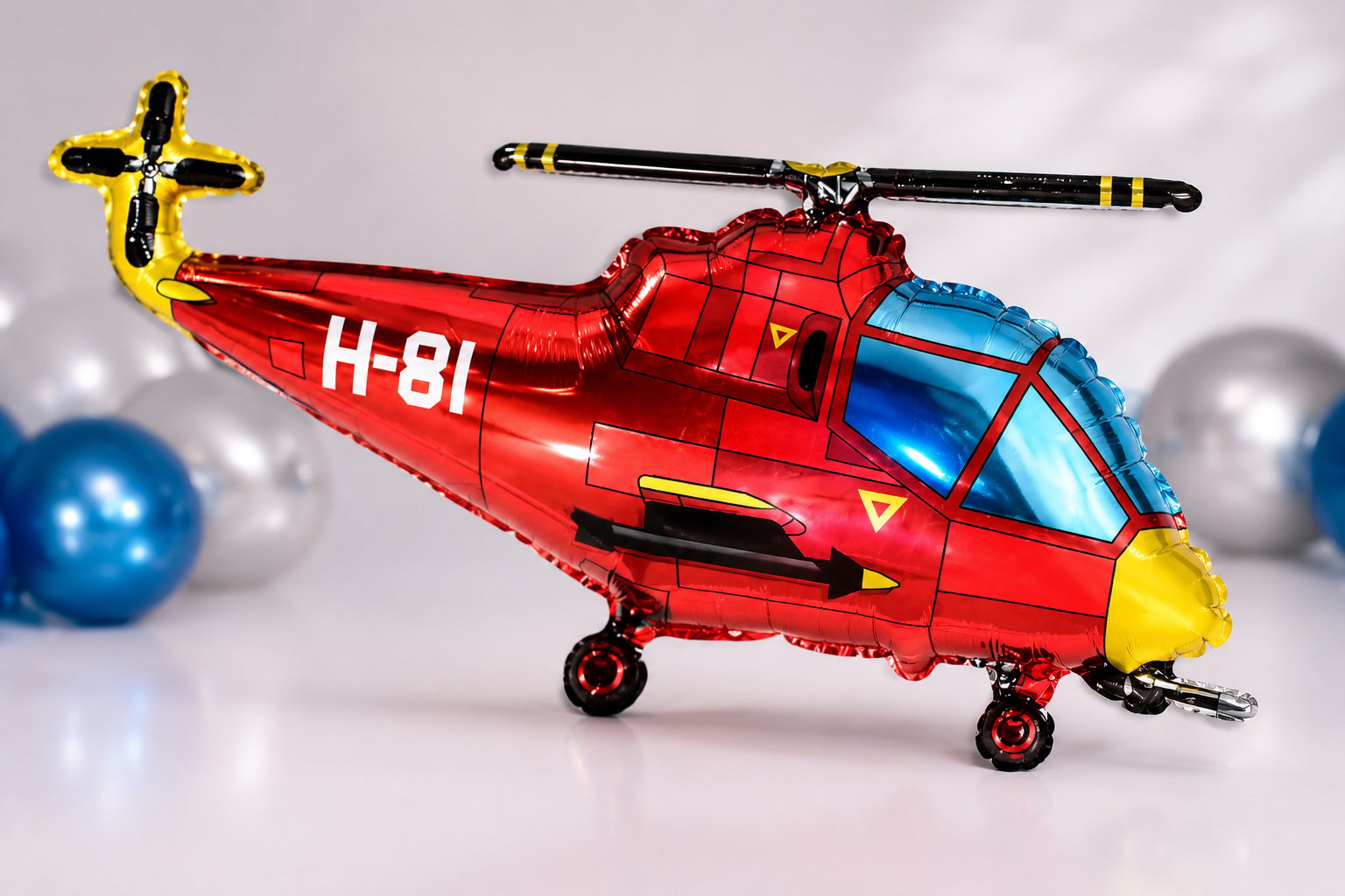 Folyo Balon Heli̇kopter 89*52 Cm 9375