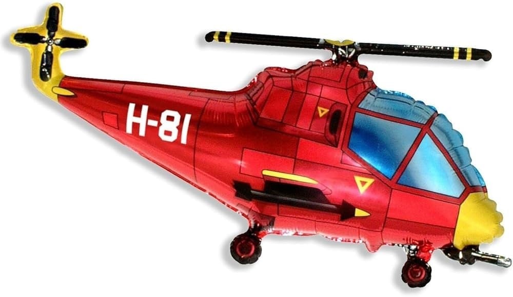 Folyo Balon Heli̇kopter 89*52 Cm 9375