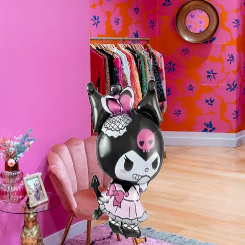 Folyo Balon Kuromi Temalı 50X78CM Doğum Günü Balonu
