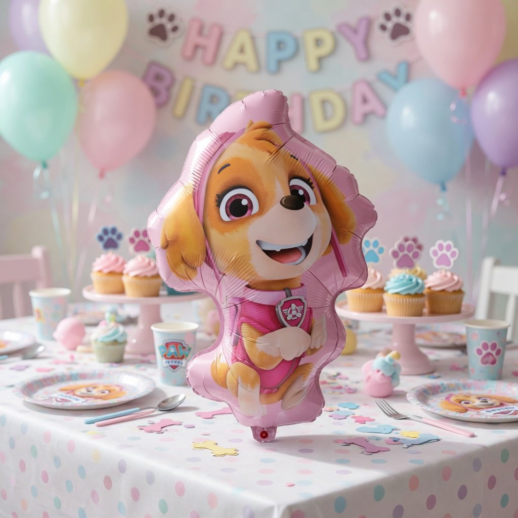 Folyo Balon Paw PATROL SKYE (48X70 CM)