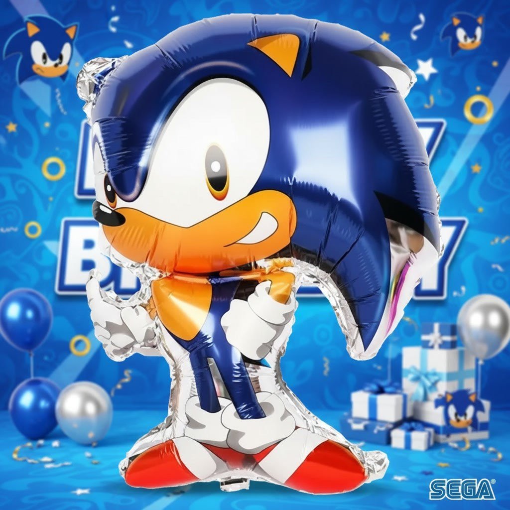 Folyo Balon SONİC KİRPİ 68cm-70CM