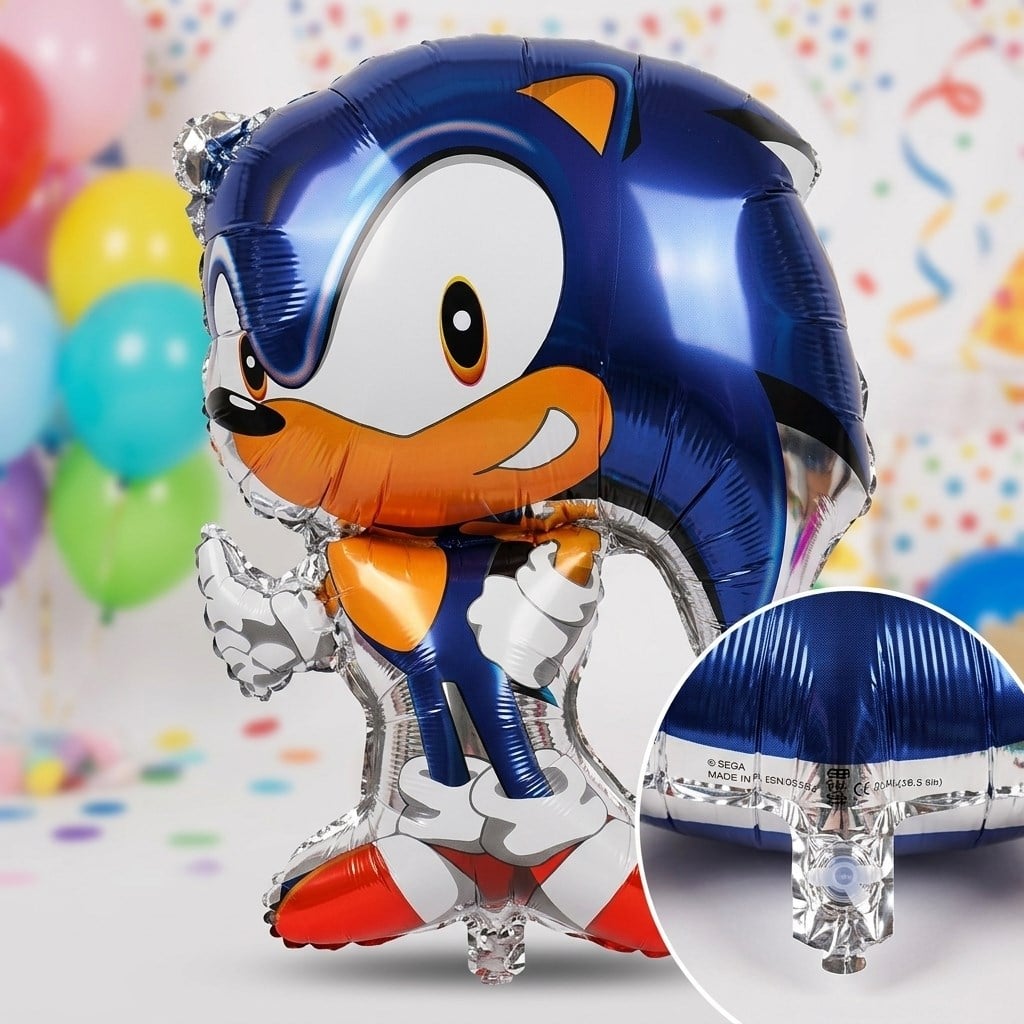 Folyo Balon SONİC KİRPİ 68cm-70CM