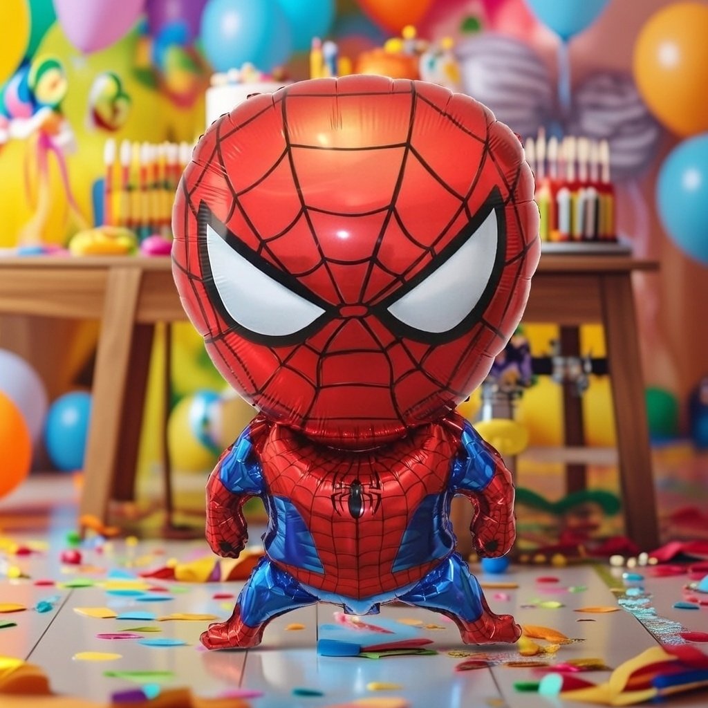 Folyo Balon Spiderman 70x44 cm helyuma uyumlu