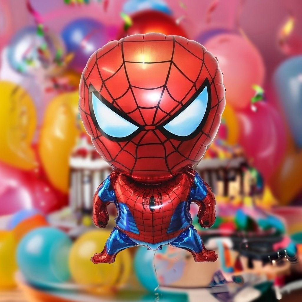 Folyo Balon Spiderman 70x44 cm helyuma uyumlu