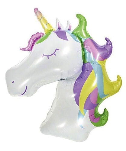 Folyo Balon Unicorn Boynuzlu At 100*73 cm