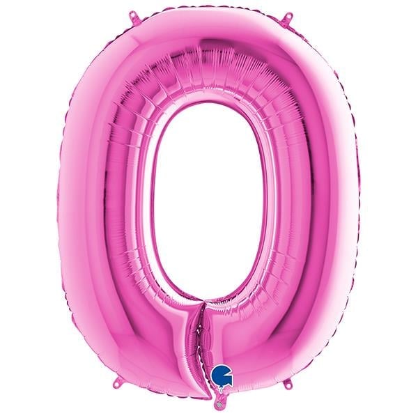 Folyo Rakam 0 Pembe 40 Inc 101 Cm GRABO