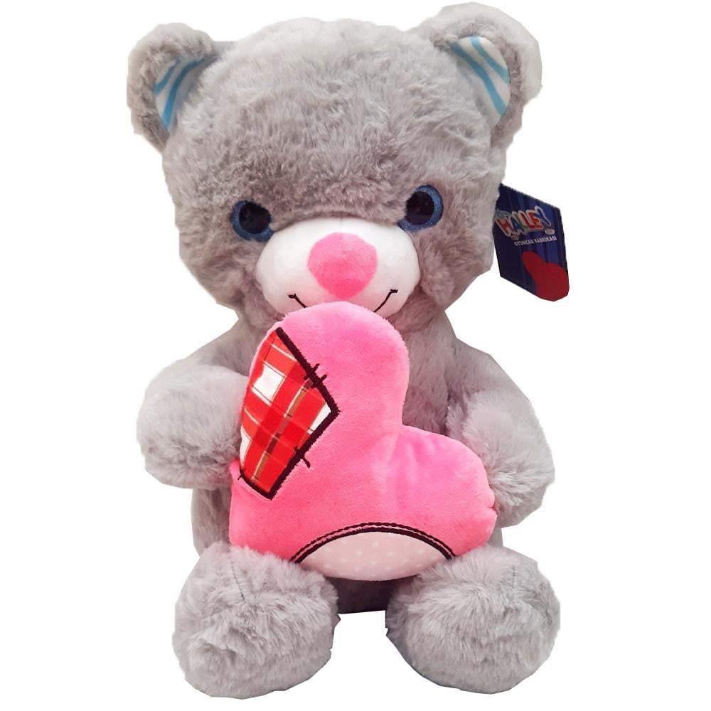 Halley 35 Cm Pembe Burunlu Asortai ayıcık