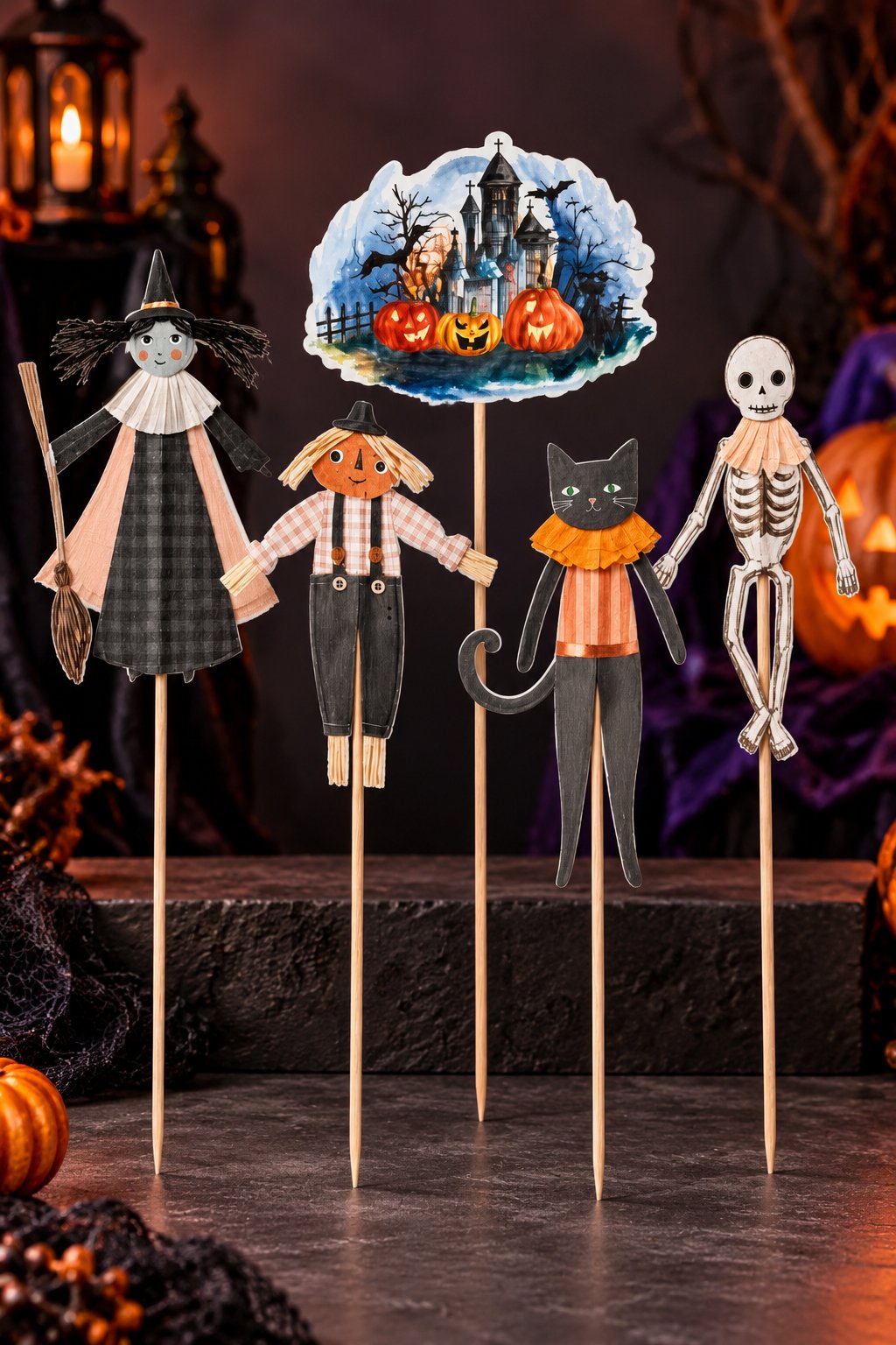 Halllowen Kürdan Halloween Set 5 Parça