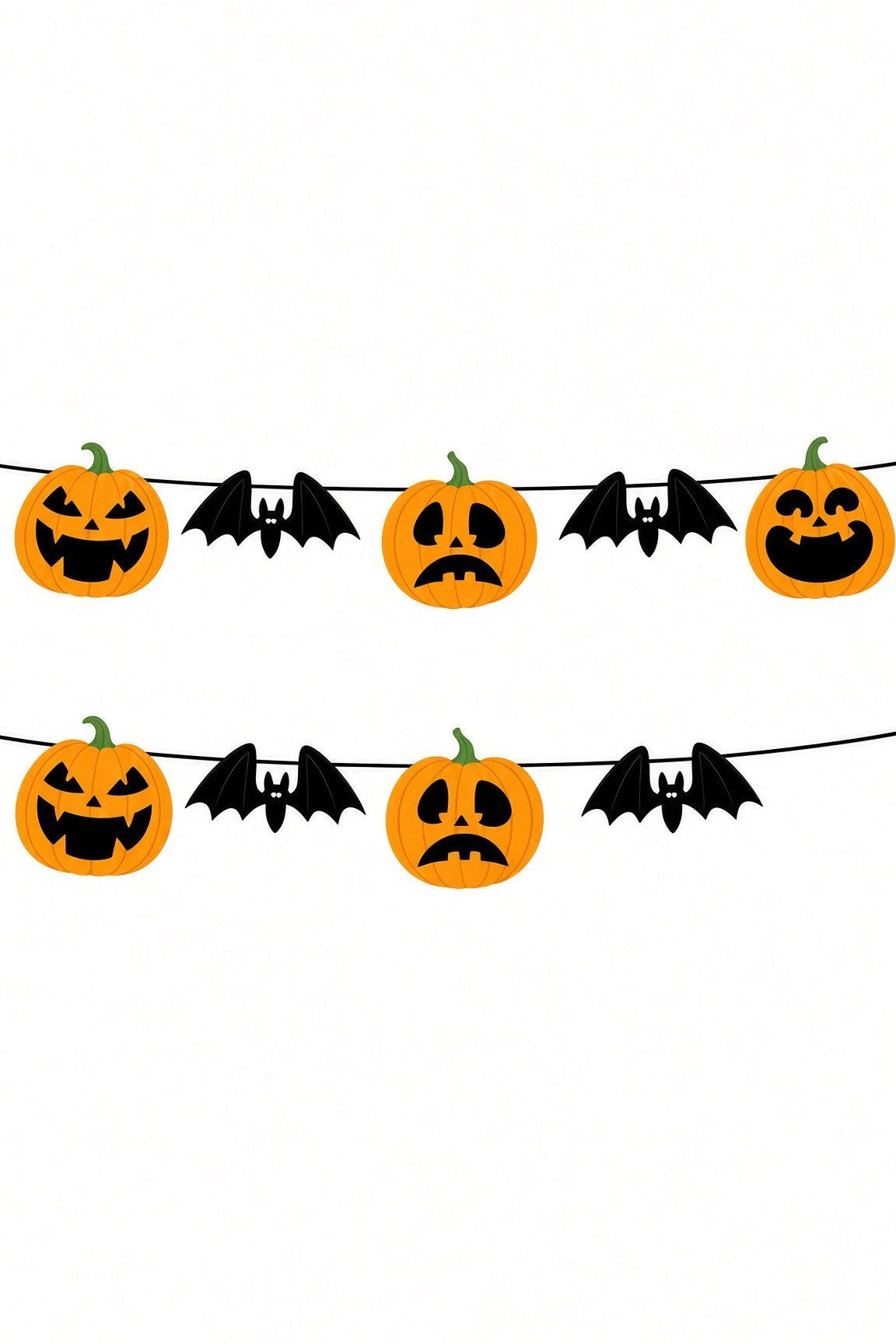 Halloween Balkabağı Özel Kesim Banner Yarasalı 2,5 m