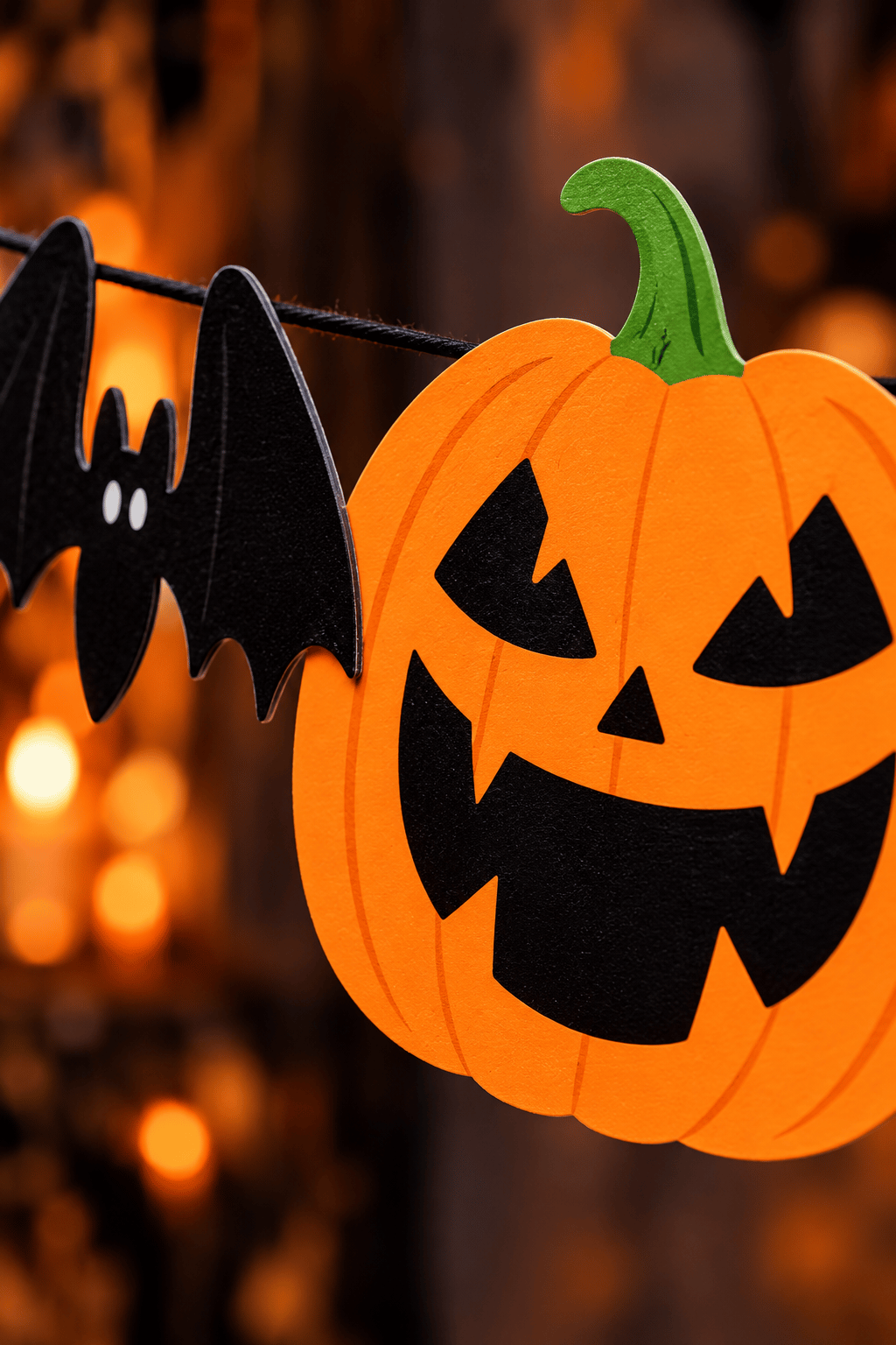 Halloween Balkabağı Özel Kesim Banner Yarasalı 2,5 m