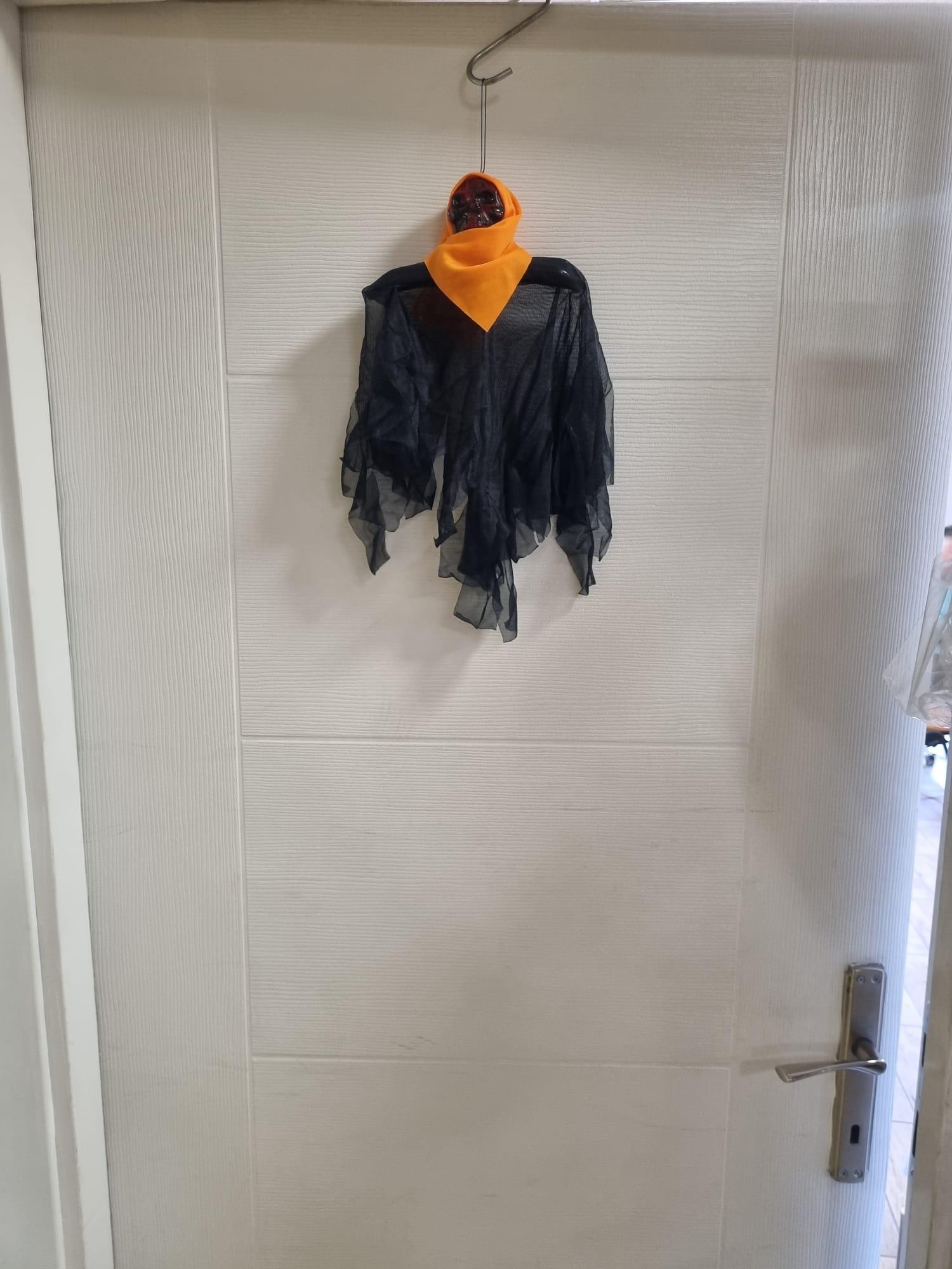 Halloween Cadı.Bayİskelet Kırm. Kafalı KORK.si-tur