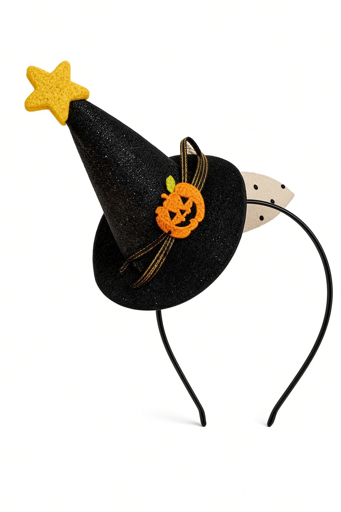 Halloween Cadıl.Siyah simli tüllü balk.yıld.mini ş