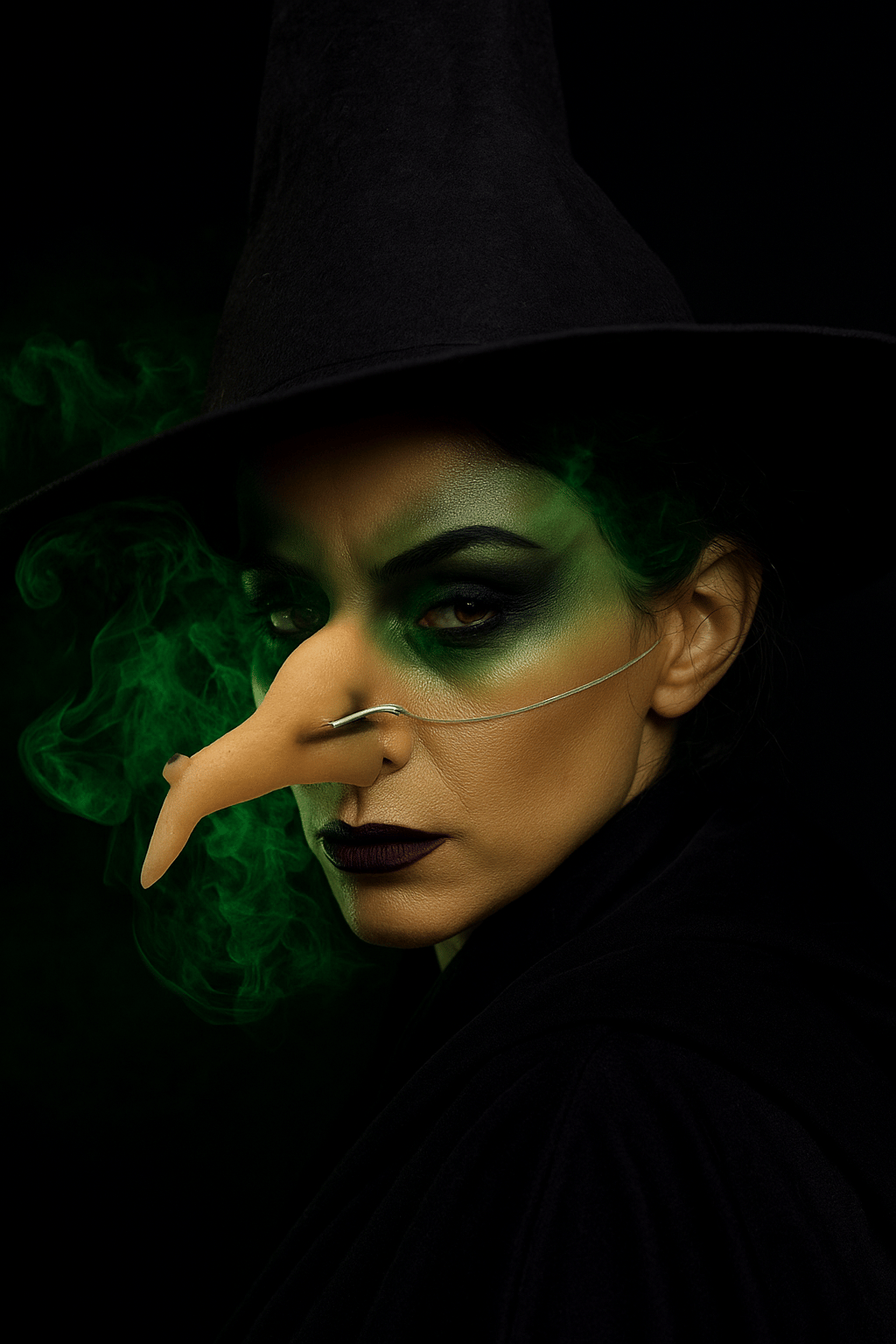 Halloween Cadılar Bayramı Cadı Burnu Yumuşak Silikon Korku Aksesuarı