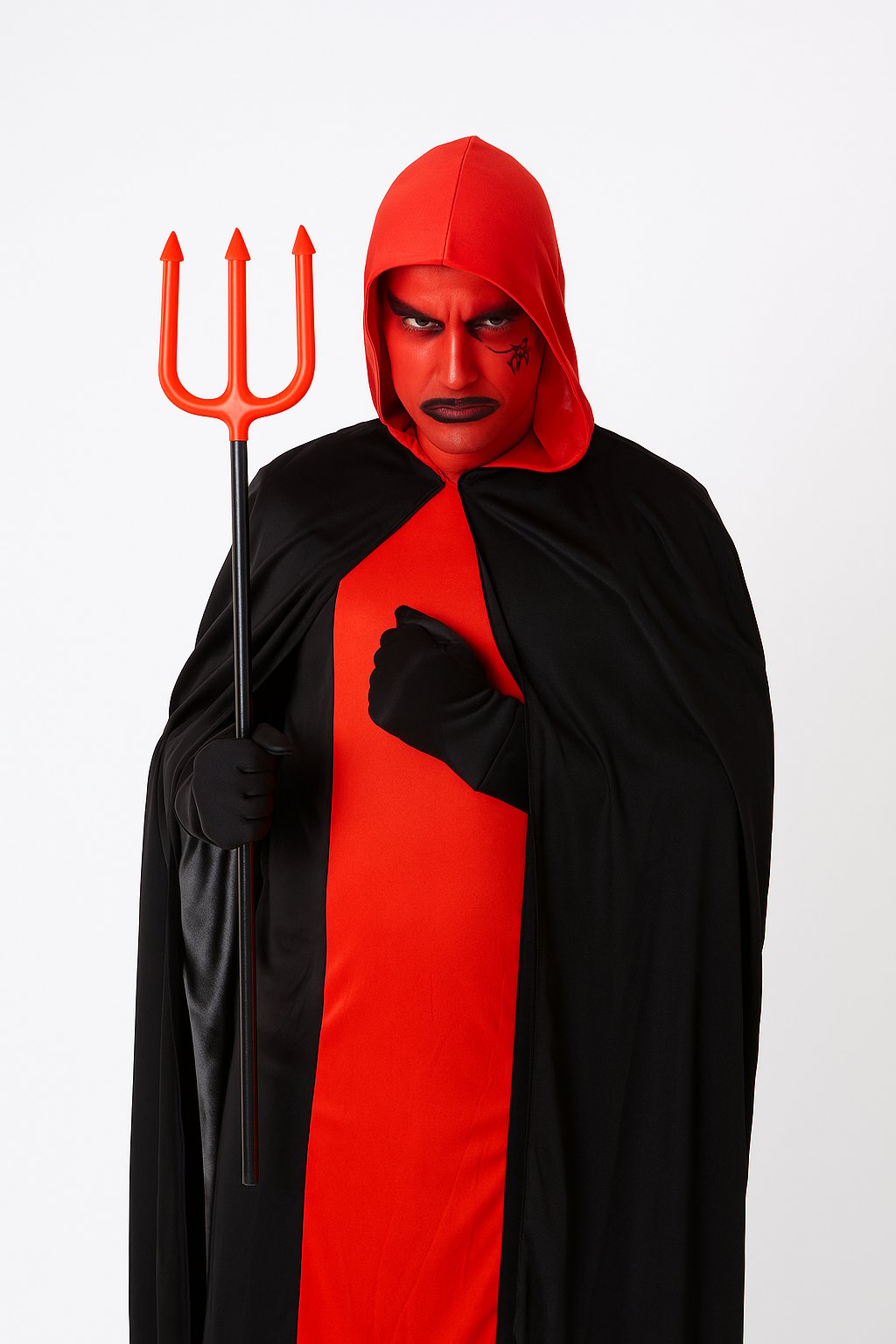 Halloween Cadılar Bayramı Geçmeli Çubuklu Şeytan Mızrağı 110 cm Korku Aksesuarı