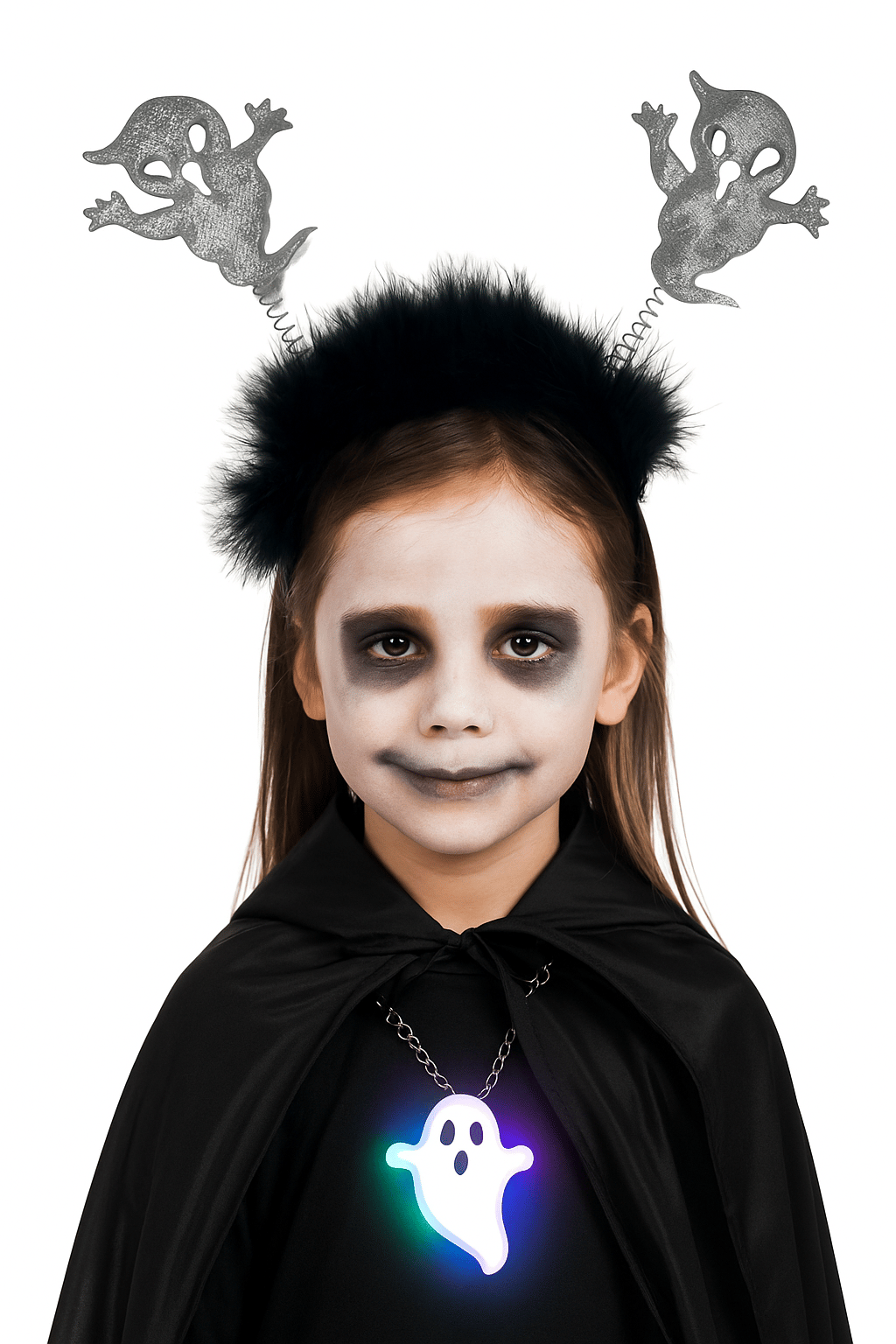 Halloween Cadılar Bayramı Taç Hayalet Simli Parlak