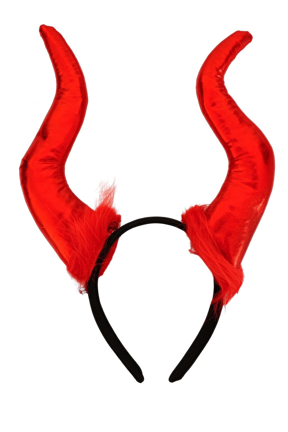 Halloween Cadılar Bayramı Taç Malefiz Kırmızı Çift Boynu Parti Kostümü Maleficent Taç