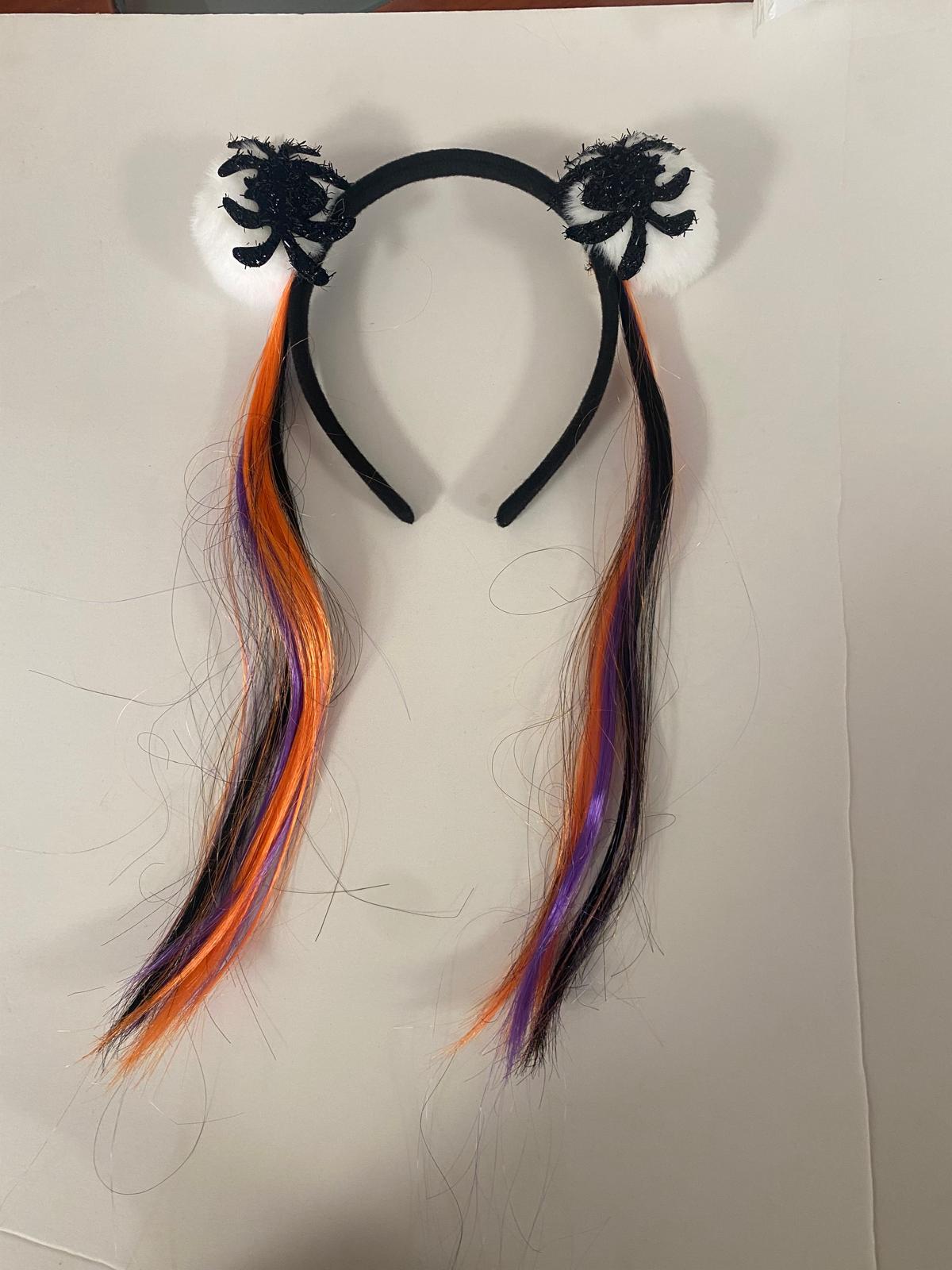 Halloween Cadılar bayramı Taç Saçlı uçları örümcekli