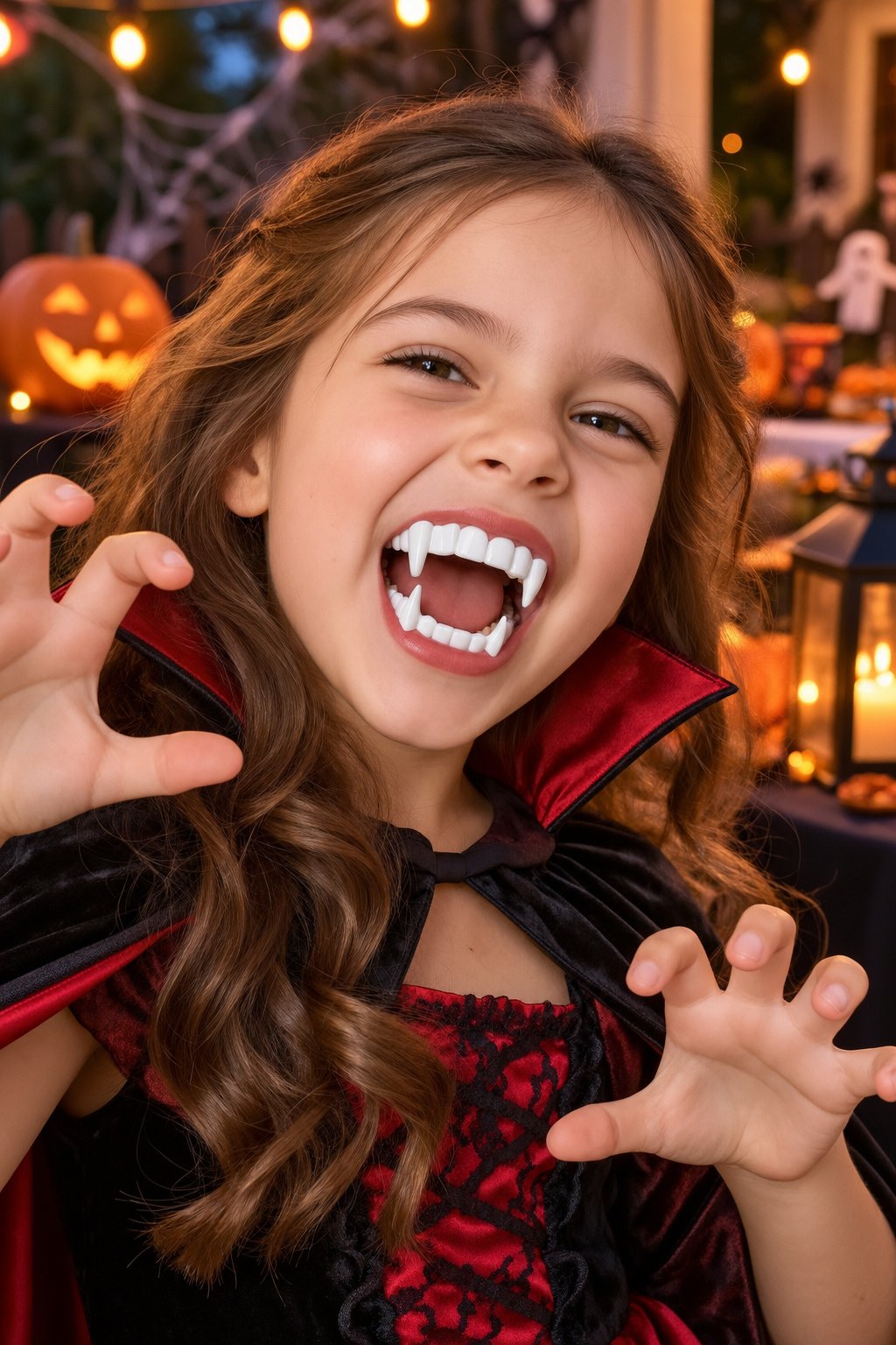 Halloween Cadılar Bayramı Vampir diş Çocuk Tekli Paketli
