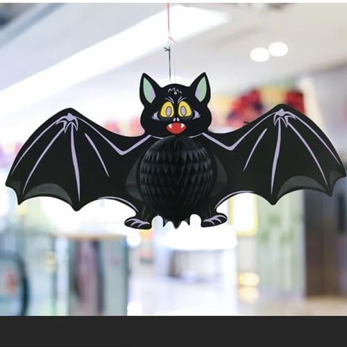 Halloween Cadılar Bayramı Yarasa Petek Asma süs 60*28