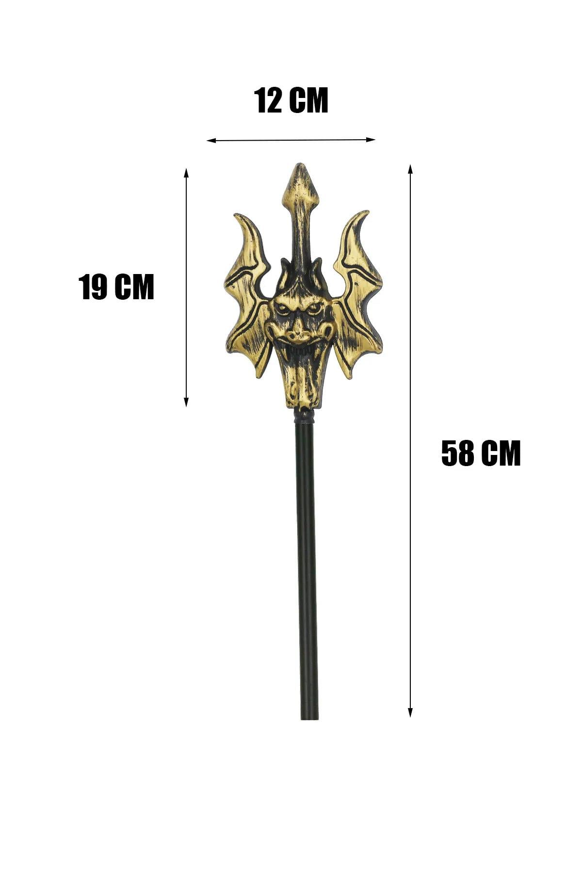 Halloween Çubuklu Eskitme Mızrak 50 Cm   