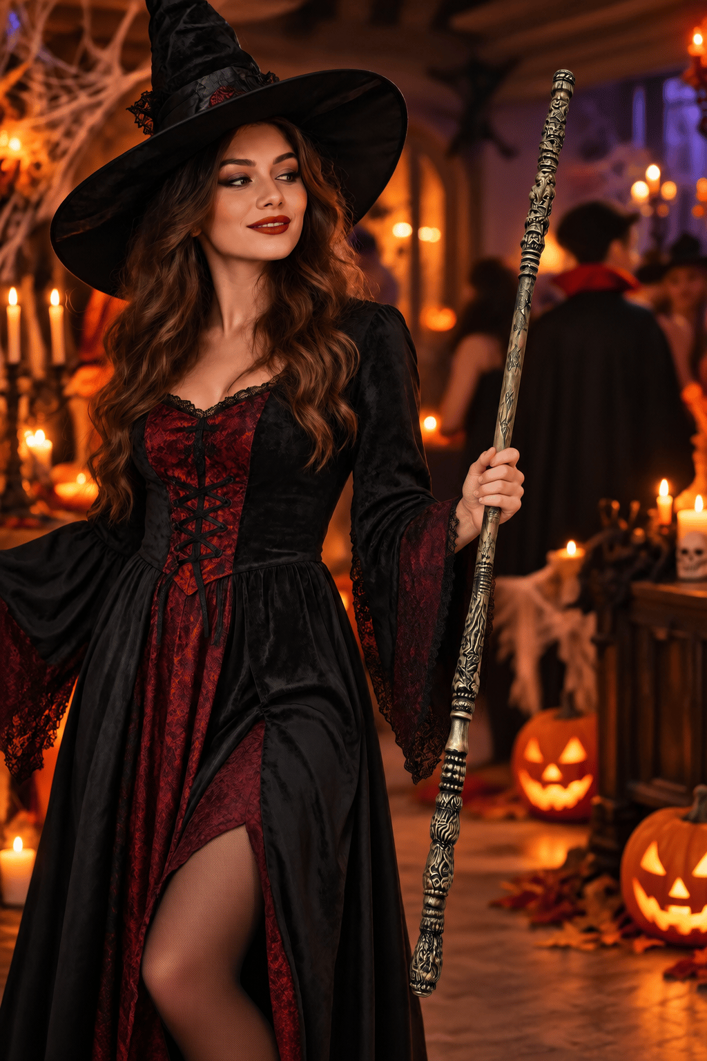 Halloween Dekoratif Sihirli Asa 82 cm  Cadılar Bayramı