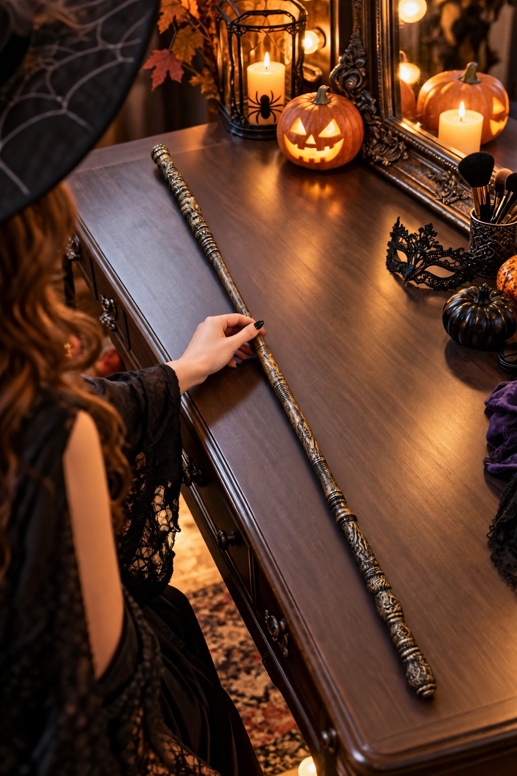 Halloween Dekoratif Sihirli Asa 82 cm  Cadılar Bayramı