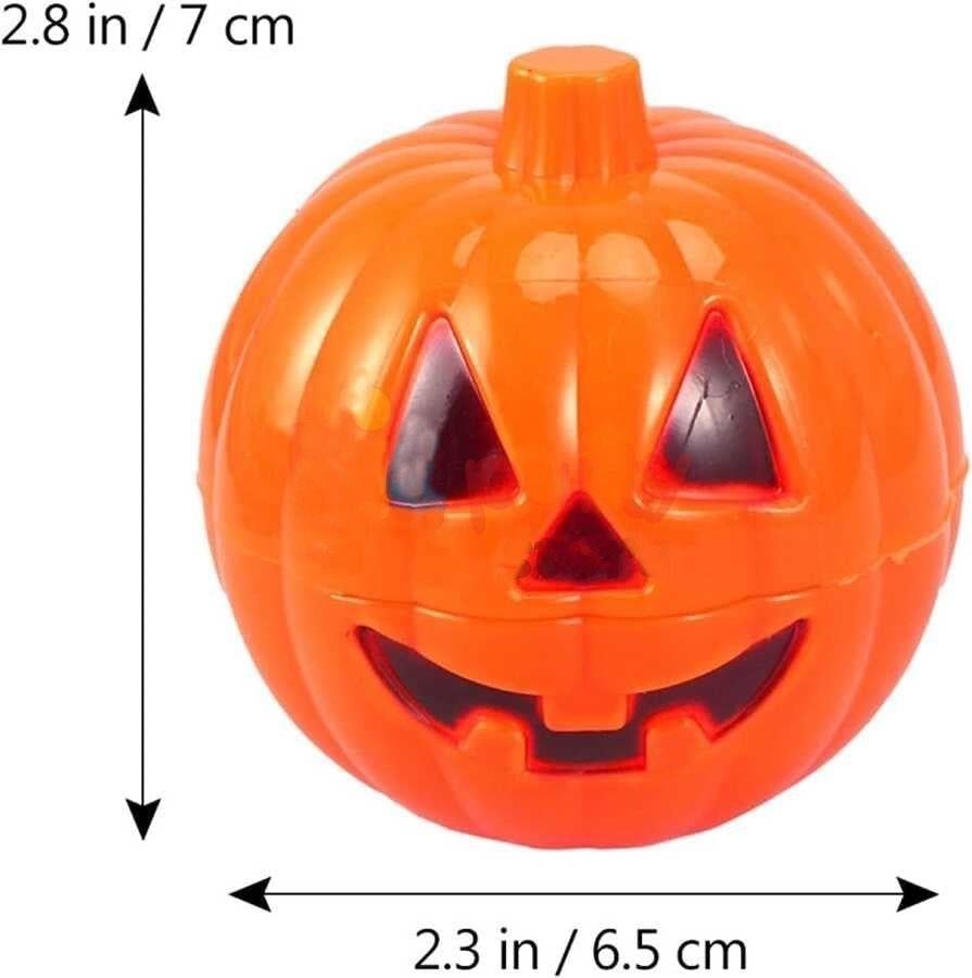 Halloween Hallowen Balkabağı figür ledli 7cm     