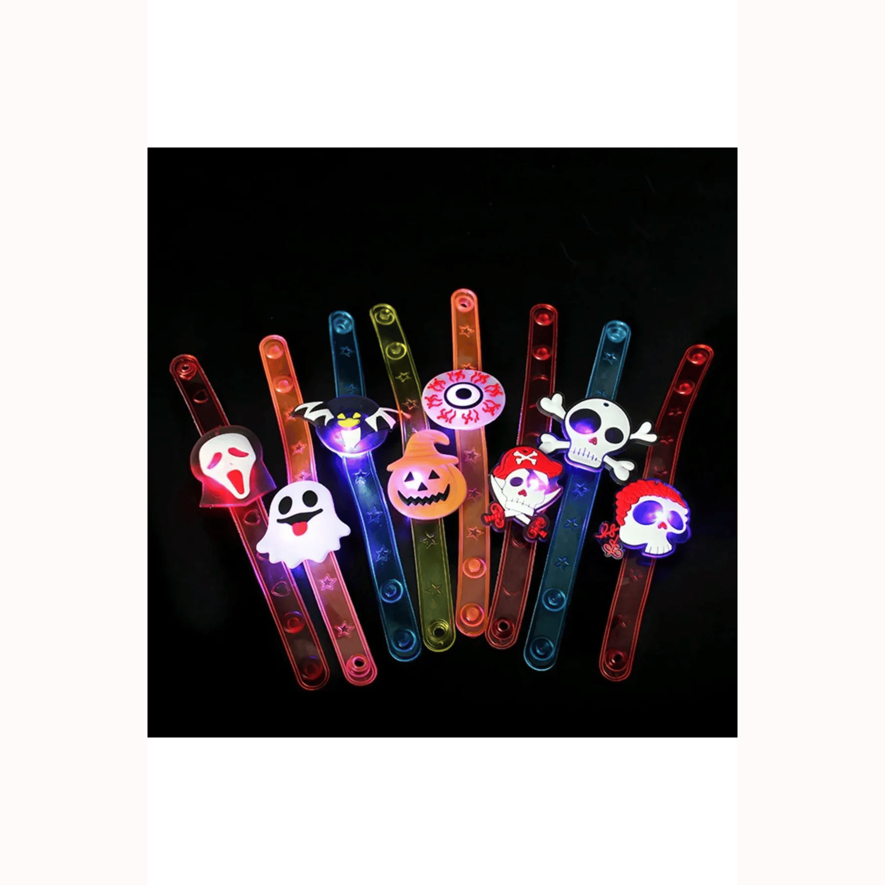 Halloween Hallowen Figürlü Bileklik Işıklı