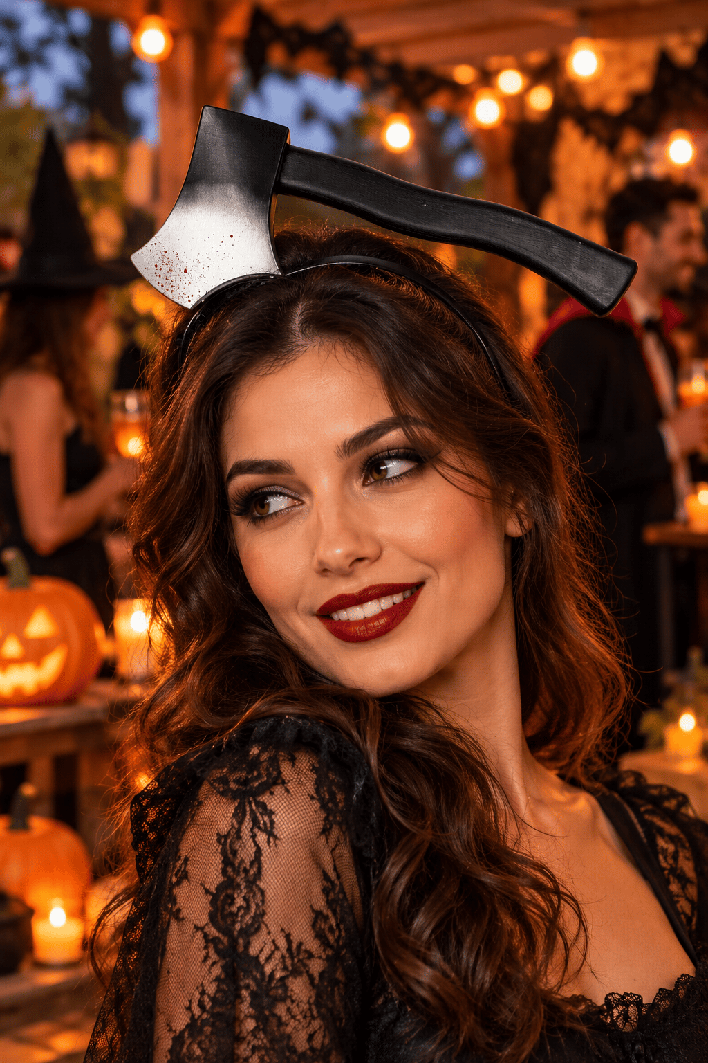 Halloween Hallowen Taç  Balta modeli Taç