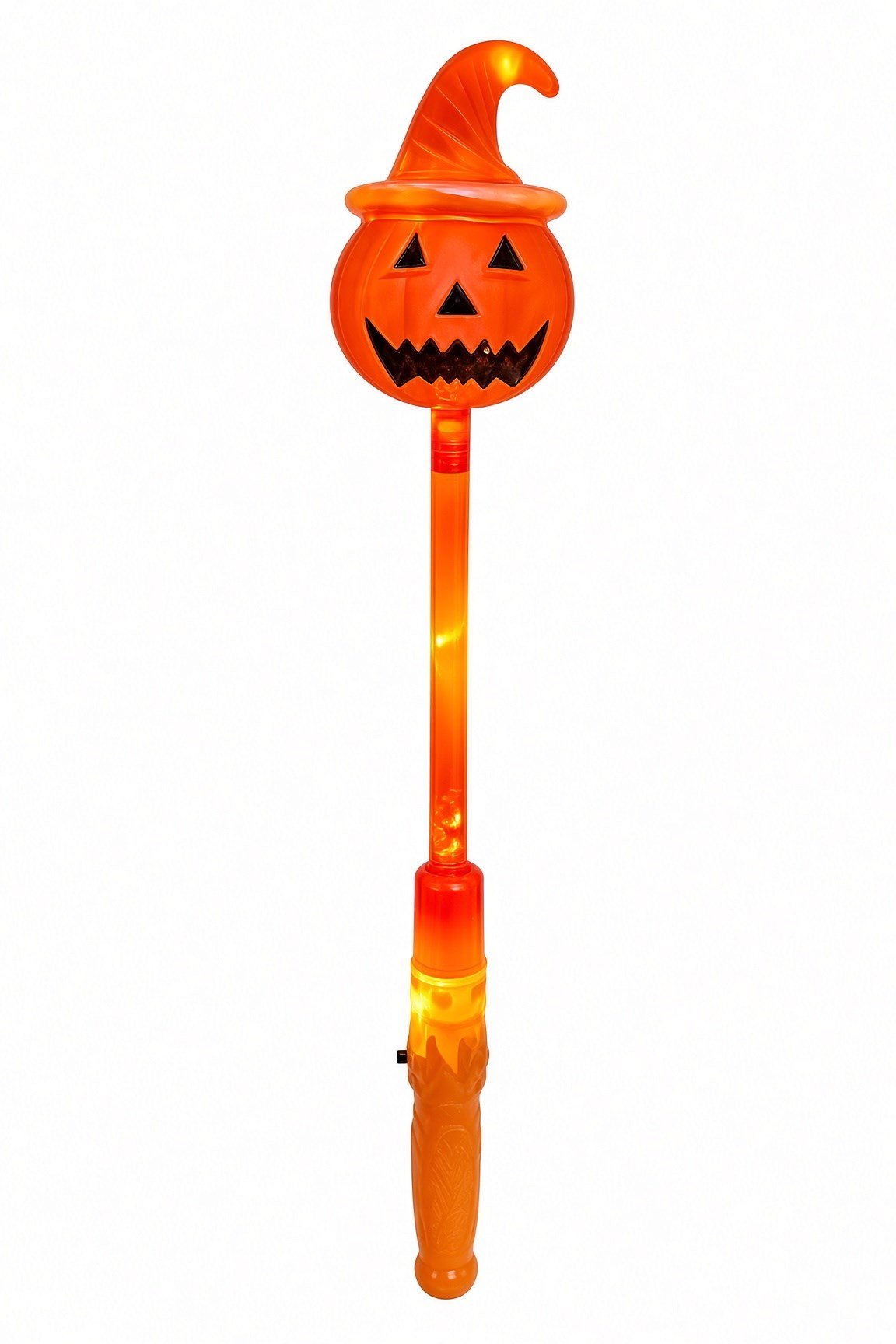 Halloween Işıklı Kabak Asa 32 cm LED Cadılar Bayramı