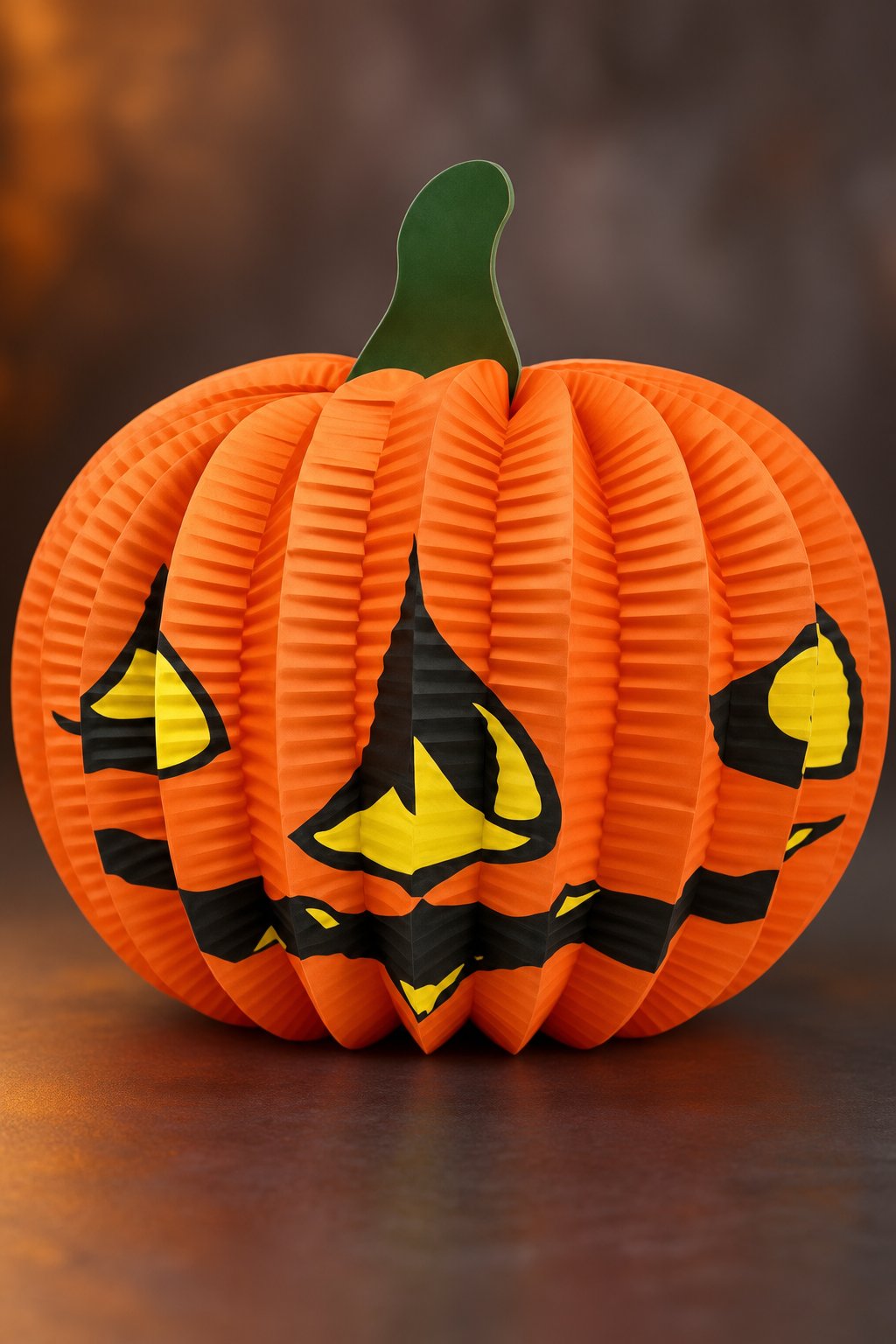 Halloween Kabak Petek Süs  Asma Süs Turuncu Balkabağı Dekor