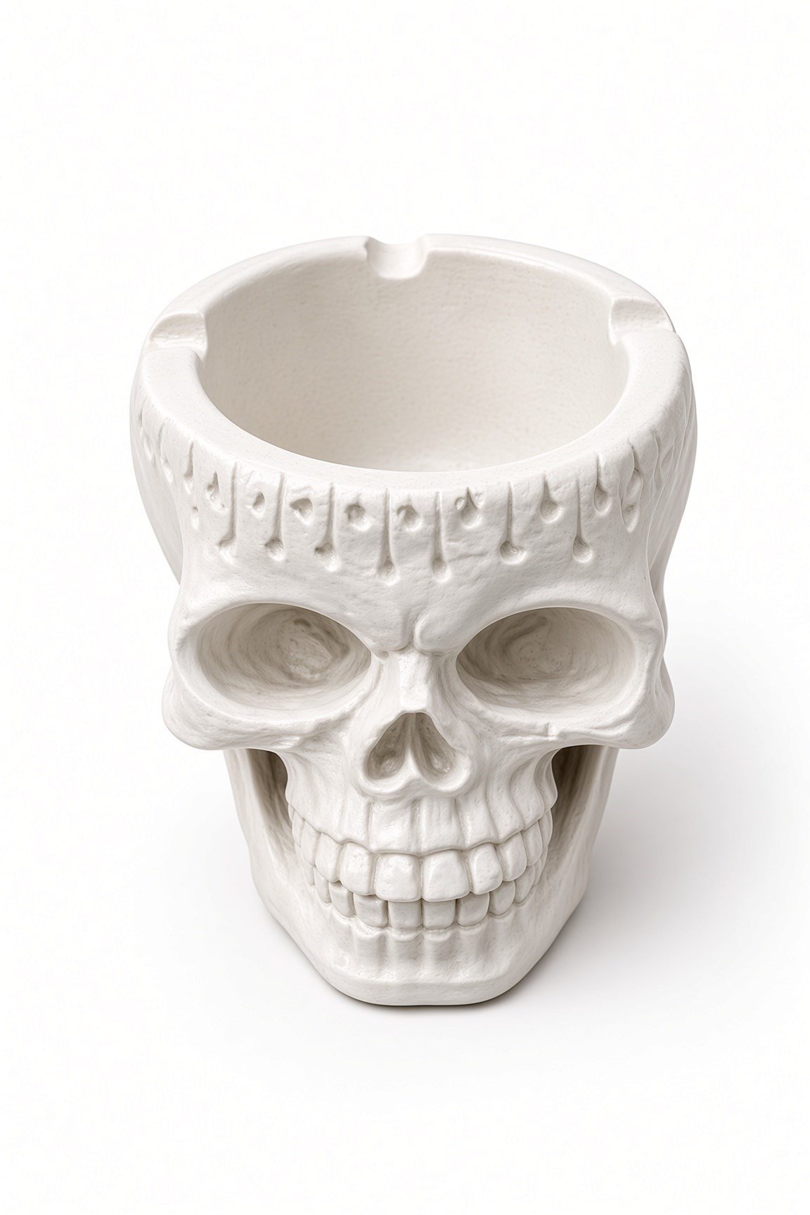 Halloween Kuru Kafa Kül Tablası  Cadılar Bayramı 8,5 CM