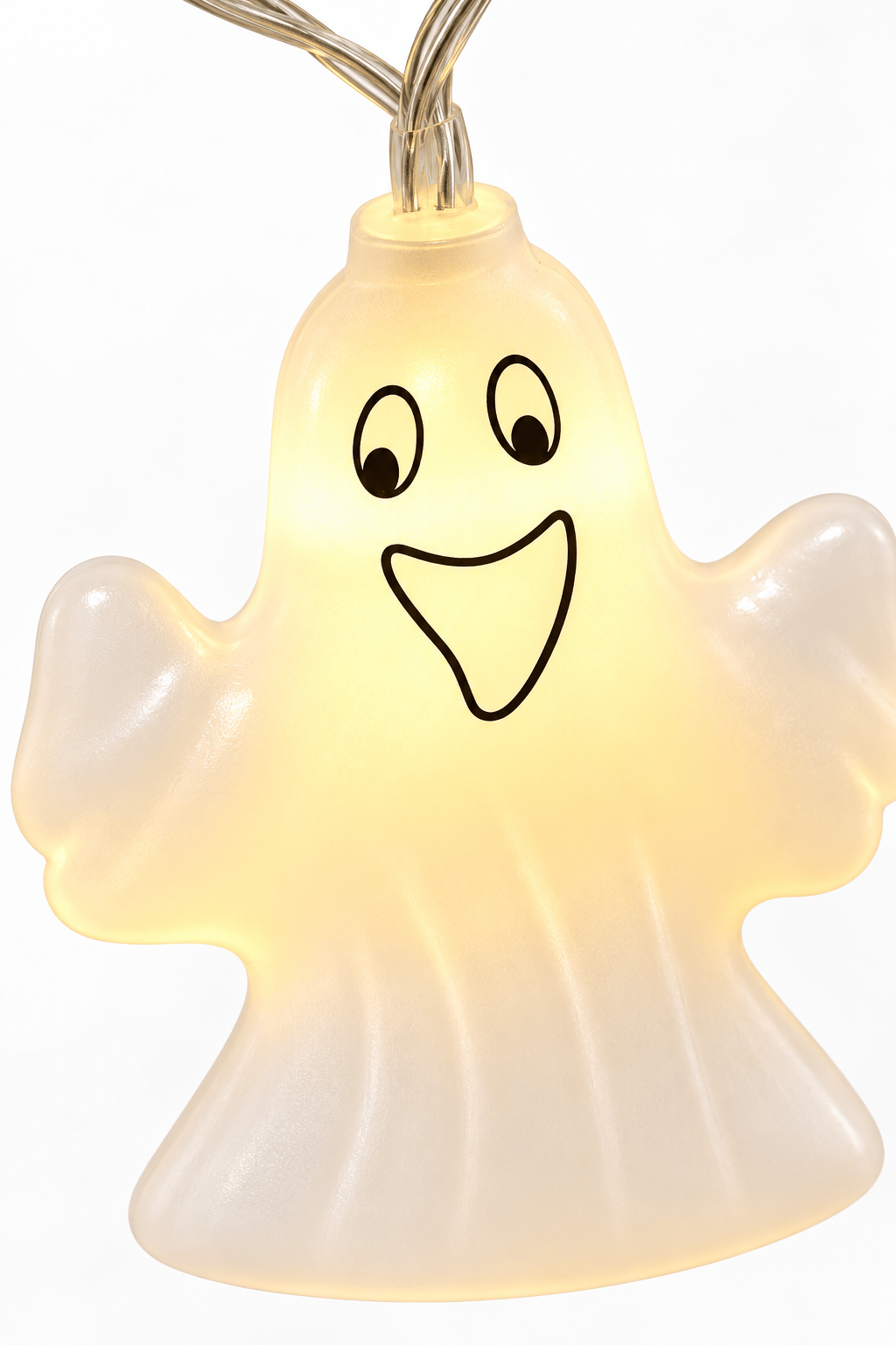 Halloween Led Işık Hayalet 8 cm 10 Lu