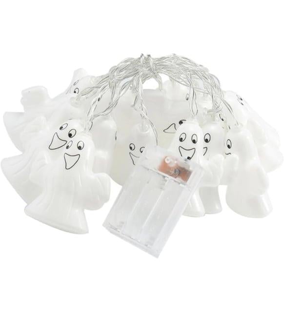 Halloween Led Işık Hayalet 8 cm 10 Lu