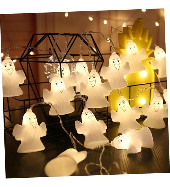 Halloween Led Işık Hayalet 8 cm 10 Lu