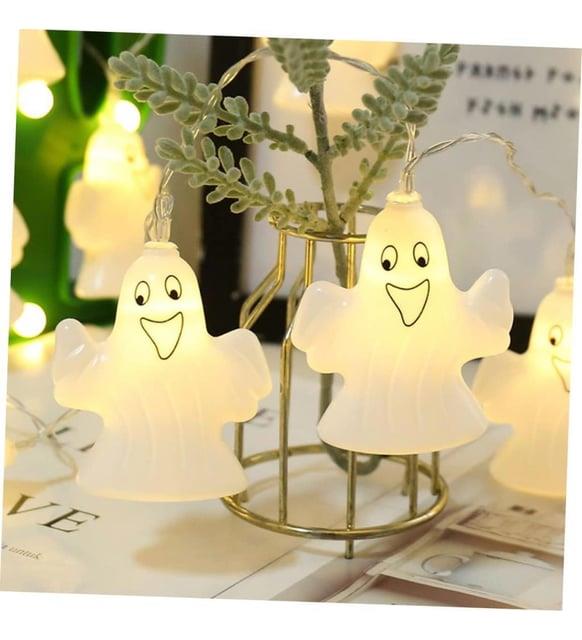 Halloween Led Işık Hayalet 8 cm 10 Lu
