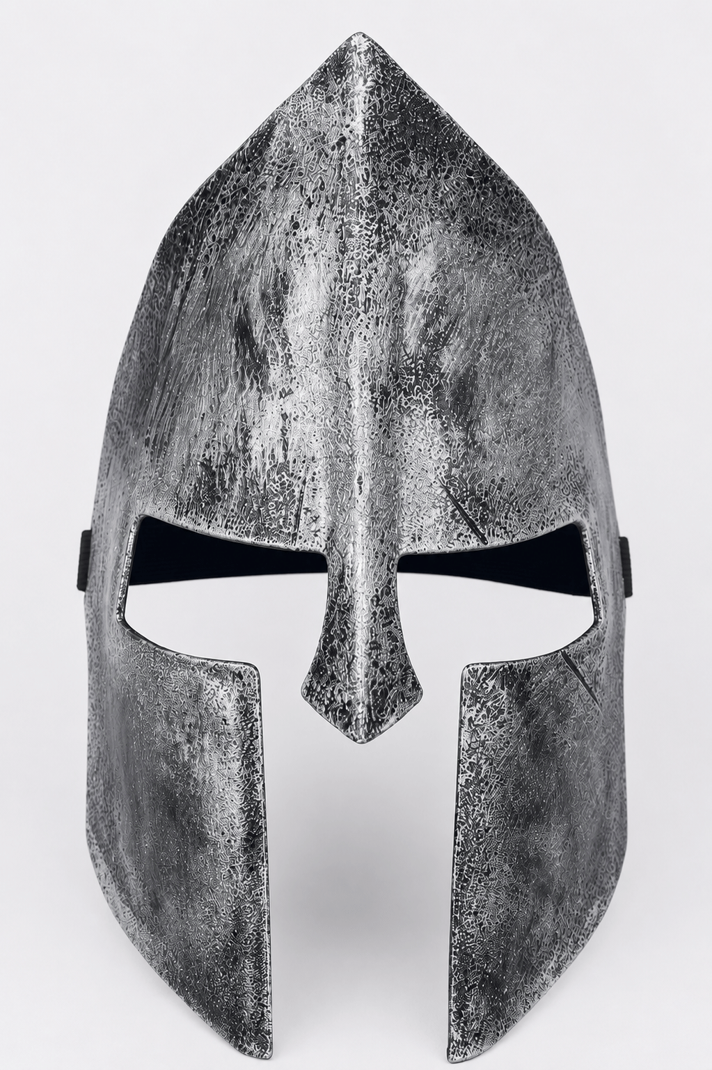 Halloween Maske Gladyatör Eskitme Gümüş