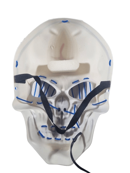 Halloween Maske Kuru kafa Işıklı Laciver Teller 