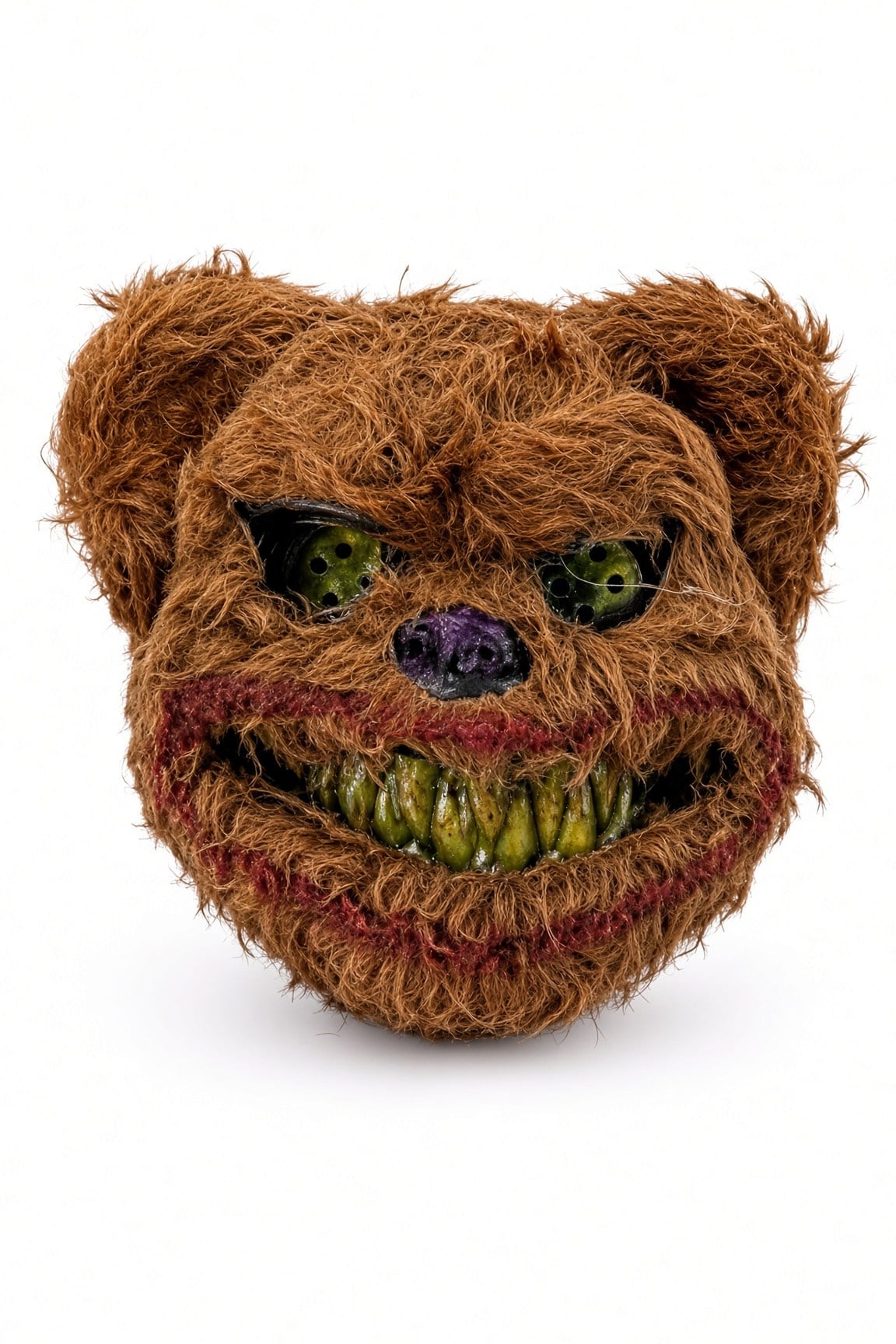 Halloween Maske Peluş Korkunç Ayı Maskesi