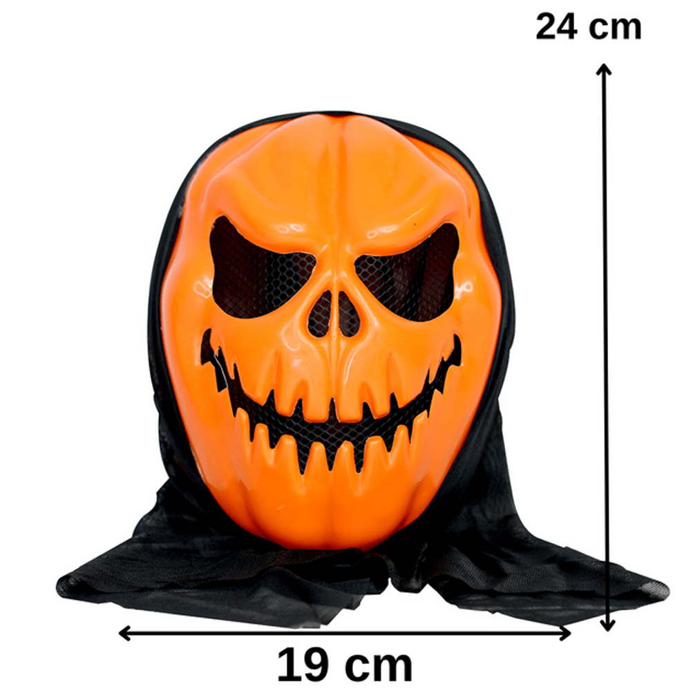 Halloween Maske Pumpkin Surat Turuncu balkabağı