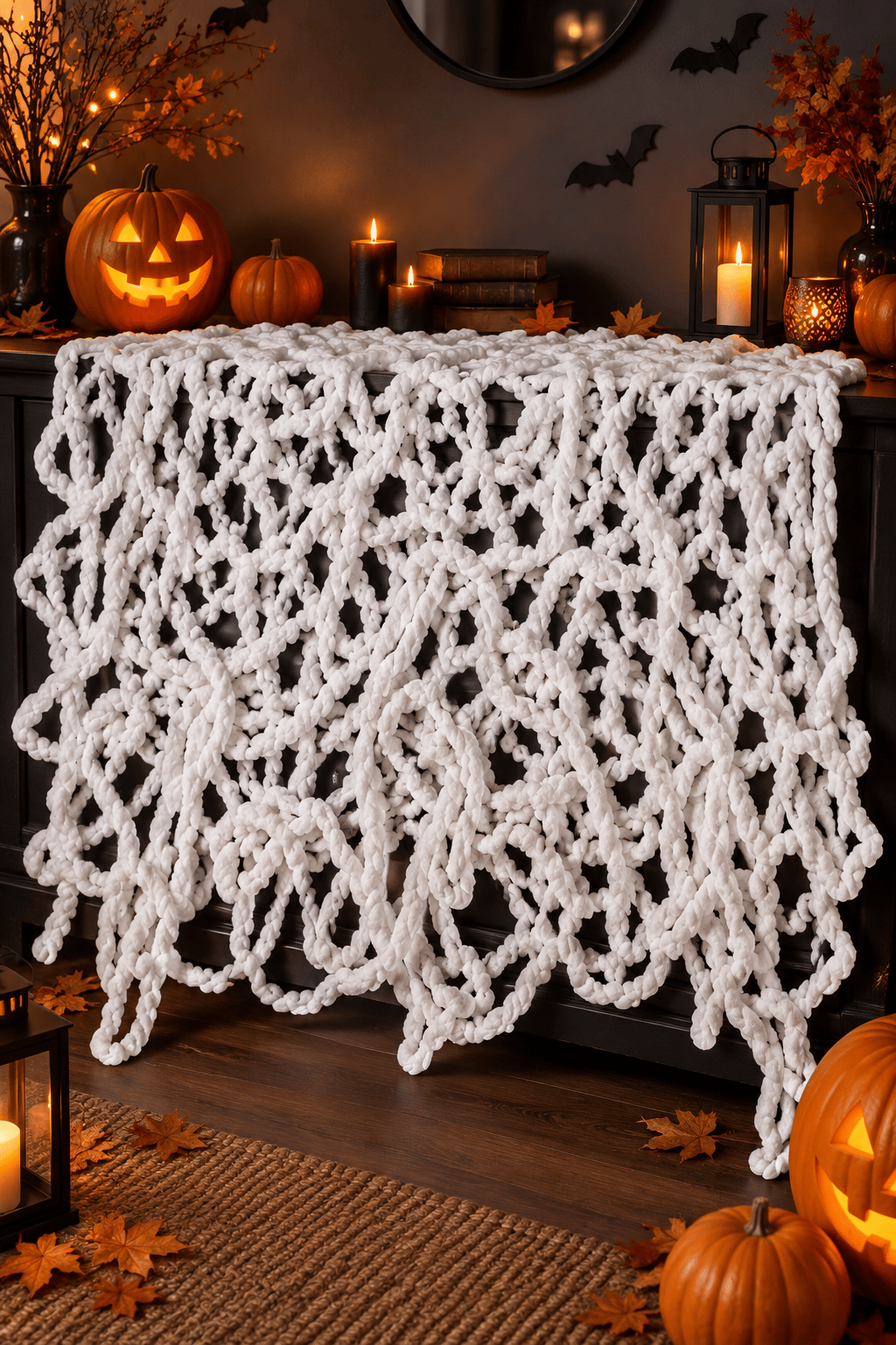 Halloween Örümcek Ağı BEYAZ 160x120 cm Cadılar Bayramı