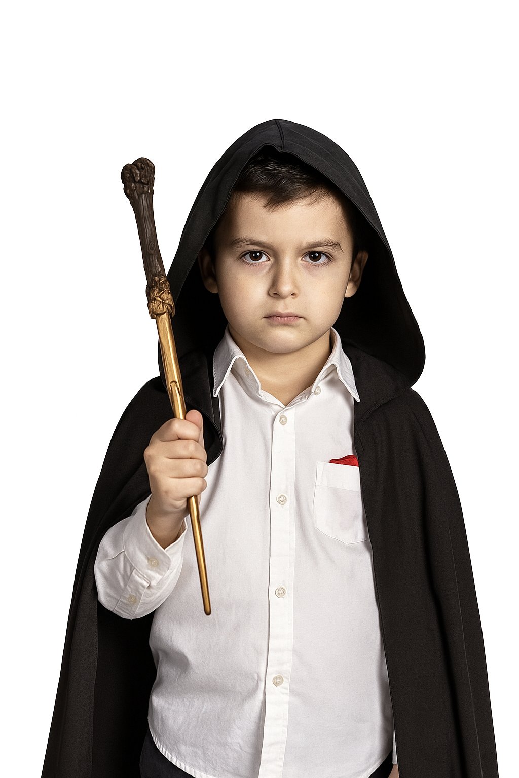 Halloween Sihirbaz Asası Plastik Baston Model 45cm Parti Aksesuarı