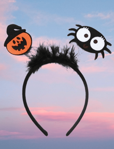 Halloween Taç Bal Kabağı ve Örümcekli 2li model